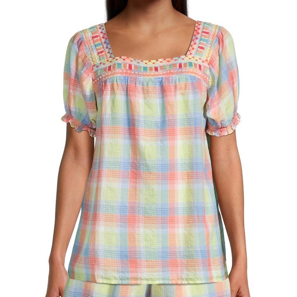 Johnny Was Delacey Peasant Women’s Top XS